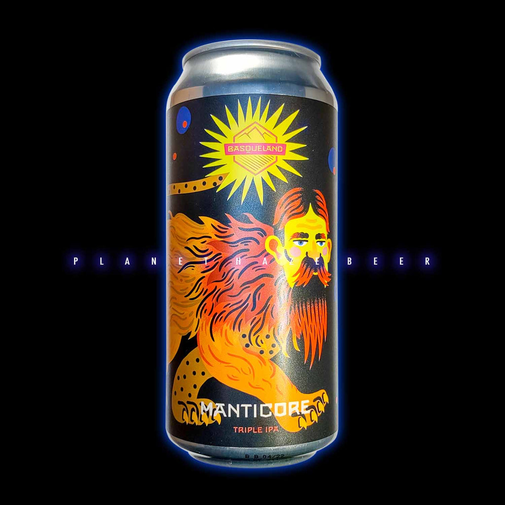 MANTICORE TRIPLE IPA 10%vol.440ml Mosaic, Idaho 7, Comet, Azzaca, Cryo